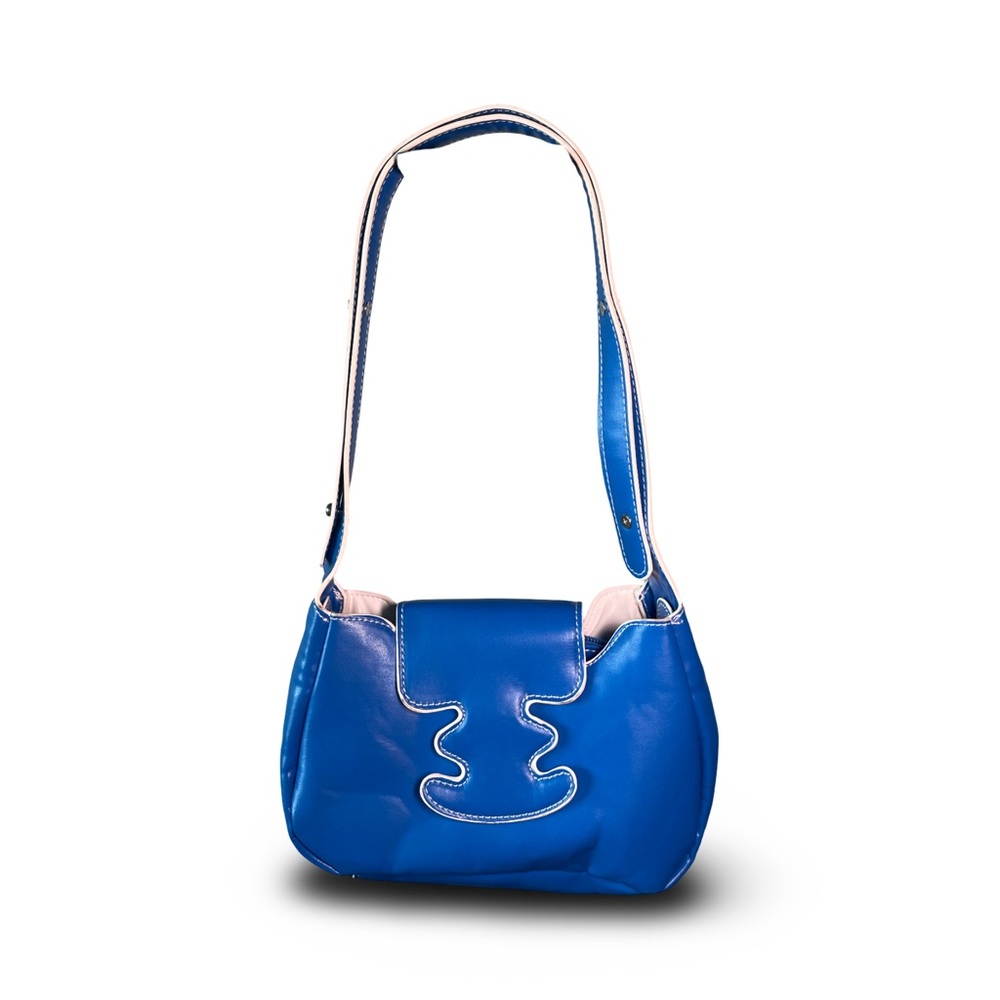 Elegant Blue Shoulder Bag